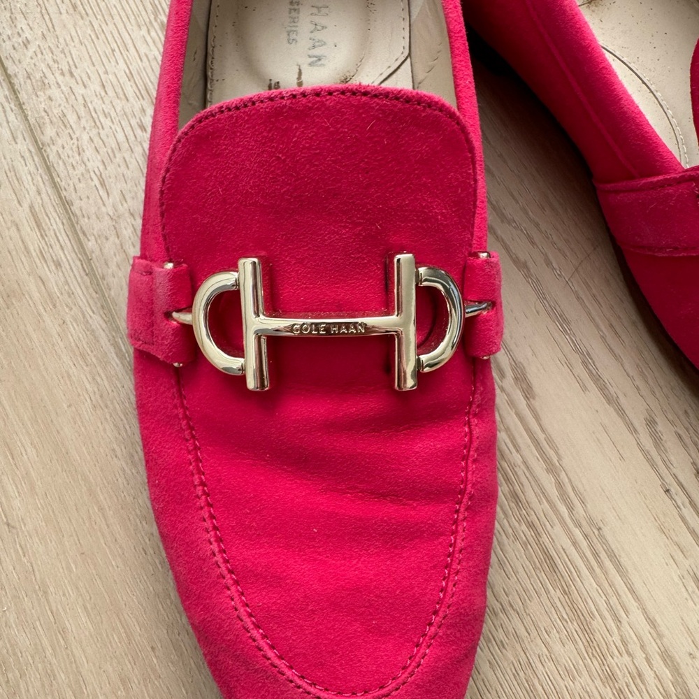 Cole Haan Modern Classic Loafer PINK size 7 - Picture 3 of 10